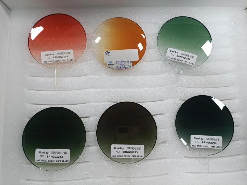 Lente para óculos de sol, amostra de produto 1